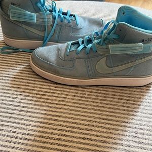 Size 13 Nike velvet high tops